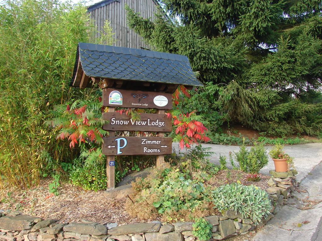 B&B Snow View Lodge Medendorf Exterior foto